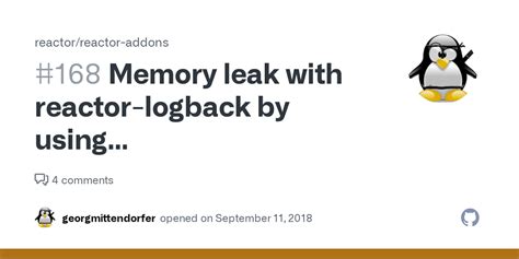 Memory Leak in Windows is a serious issue users face. . Logback memory leak